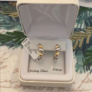 Sterling silver earrings